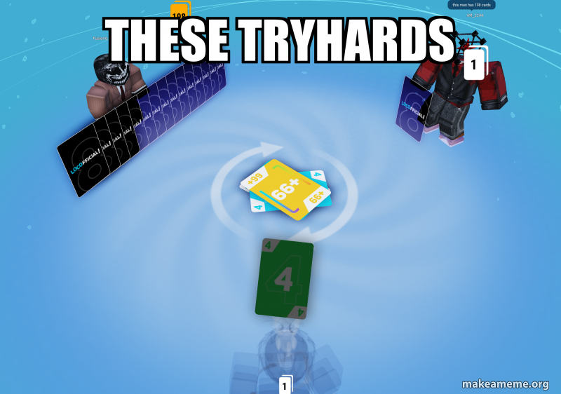 These Tryhards Meme Generator