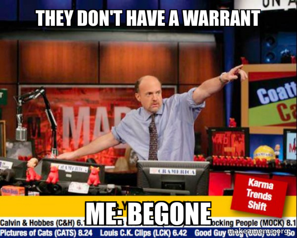 Mad Karma with Jim Cramer meme