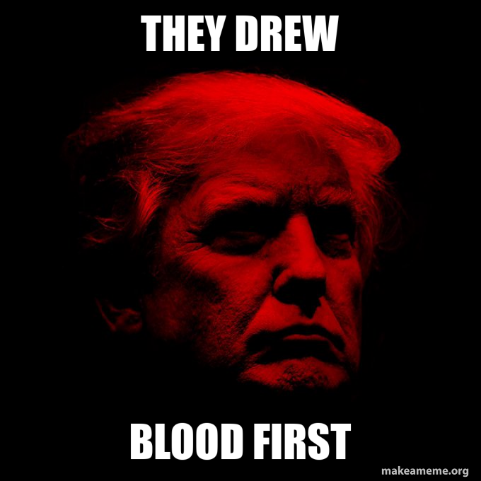 THEY DREW Blood First Meme Generator THEY DREW Blood First Meme Generator