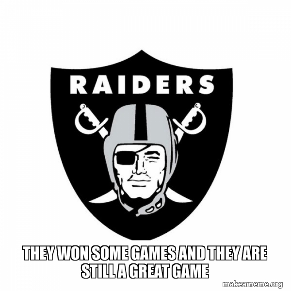 Oakland Raiders meme