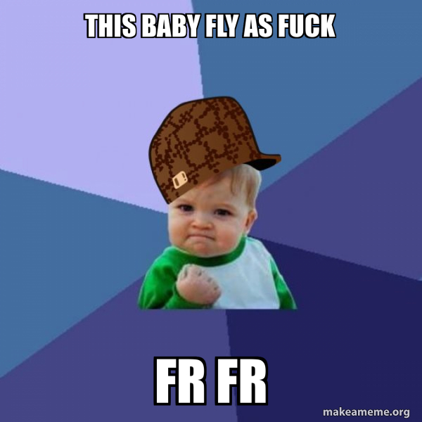 Scumbag Success Kid meme