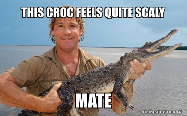 Steve irwin meme