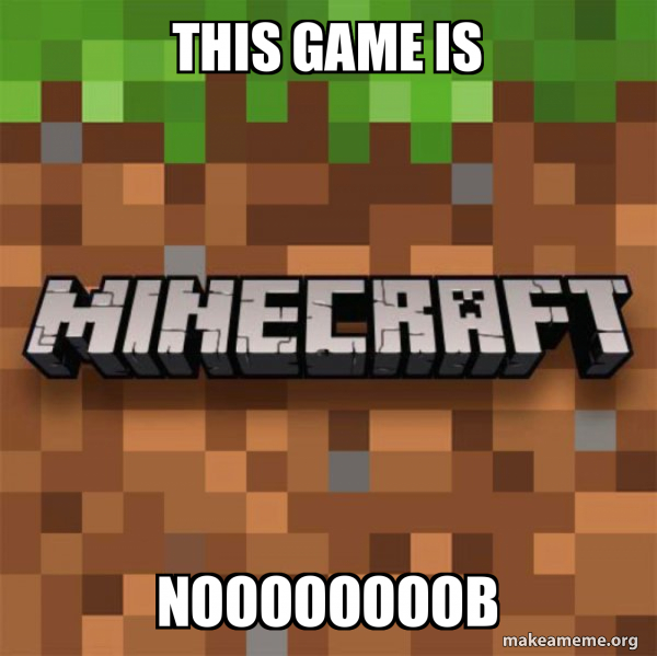 Minecraft meme