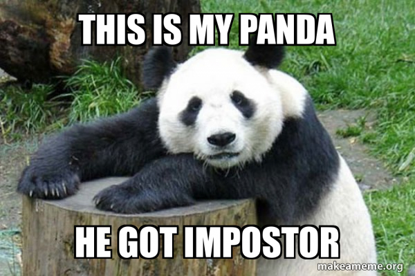 Confession Panda meme