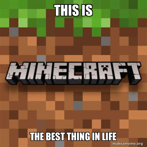 Minecraft meme