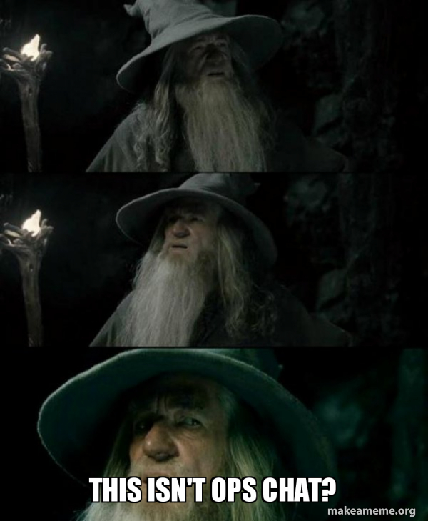 Confused Gandalf meme