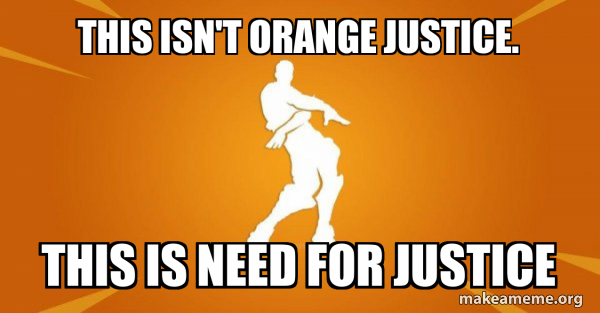 Orange Justice meme