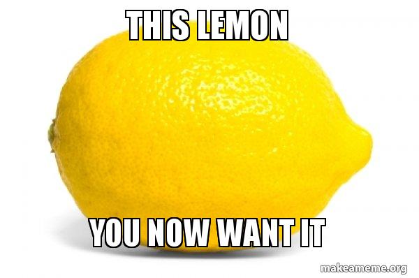 Lemon meme