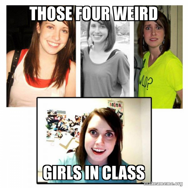 OAG's Overly Attached GirlFriend's meme