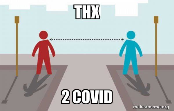 Coronavirus Social Distancing meme