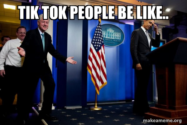 Inappropriate Timing Bill Clinton meme