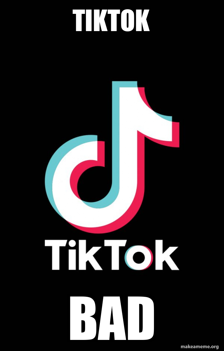 tiktok bad TikTok Make a Meme