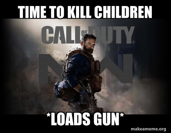 Call of Duty (COD) - Modern Warfare meme