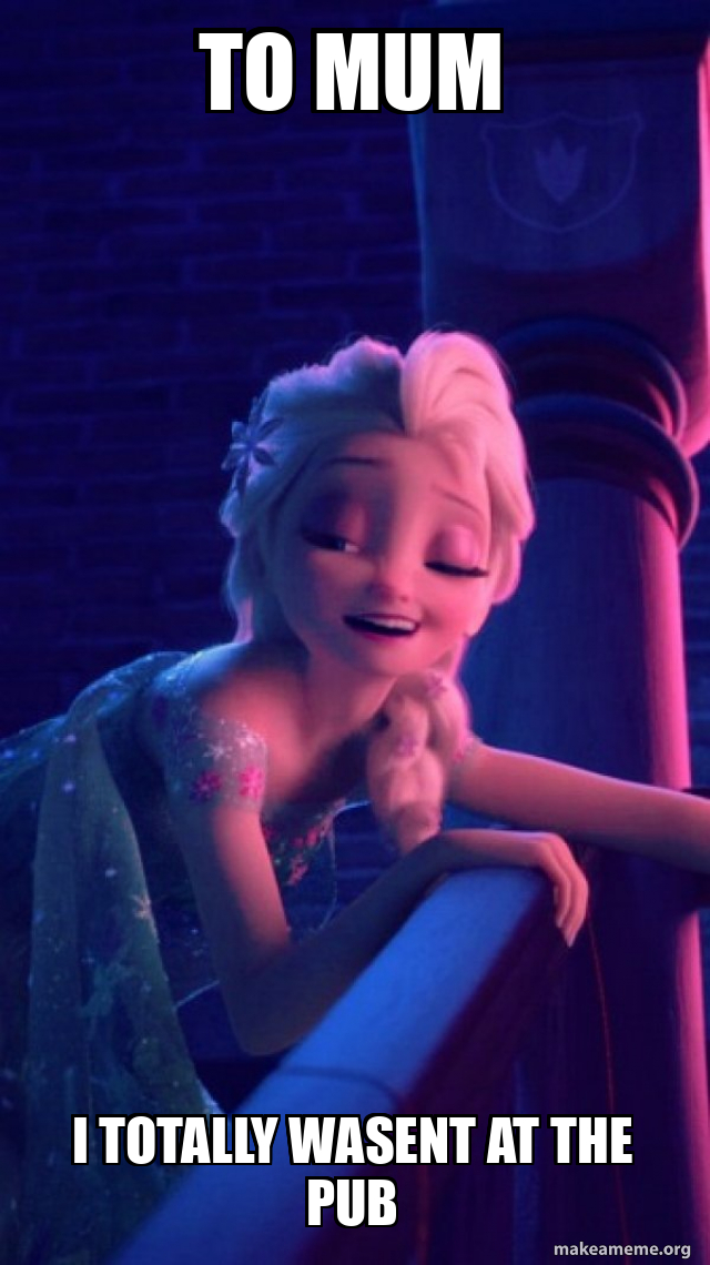 Drunk Elsa meme