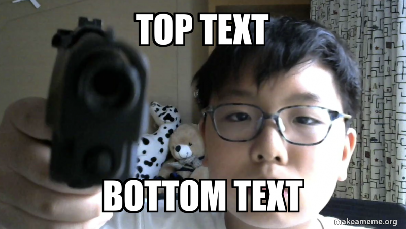 Top Text Meme top text bottom text - h Meme Generator