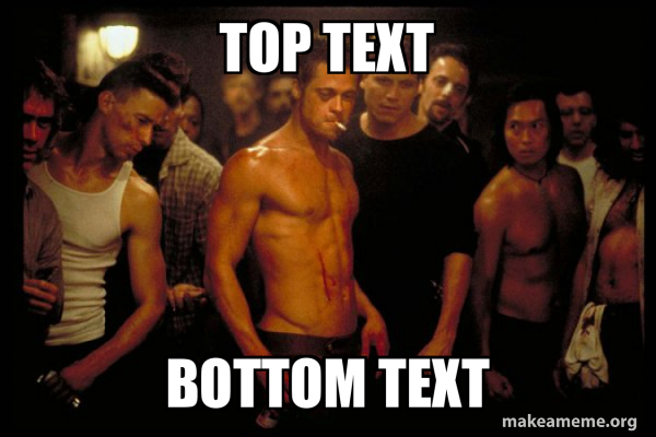 Fight Club meme