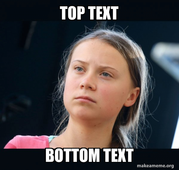 Greta Thunberg meme