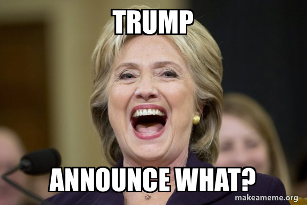 Hillary Clinton Laughs meme