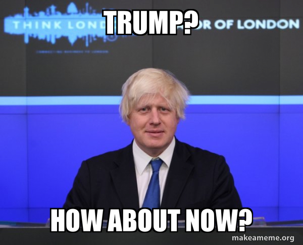 Boris Johnson  Brexit meme