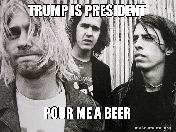 Nirvana are the 90's meme