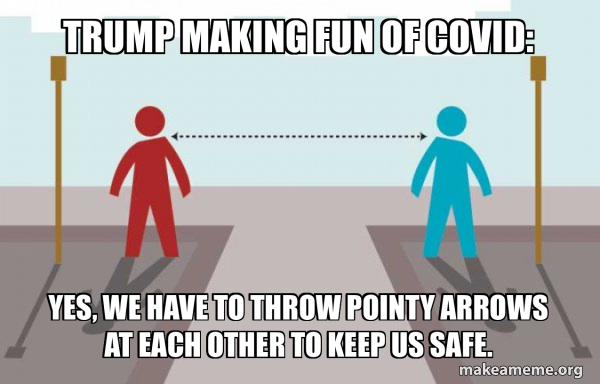 Coronavirus Social Distancing meme