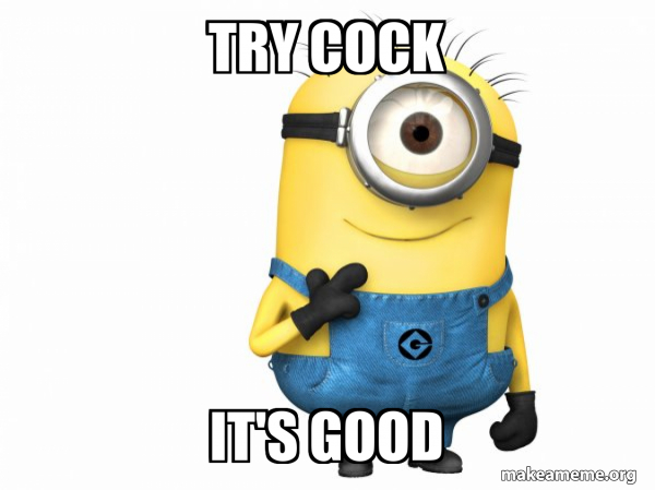 Thoughtful Minion meme
