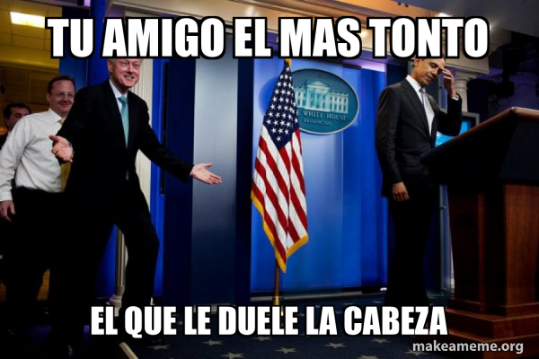 Inappropriate Timing Bill Clinton meme