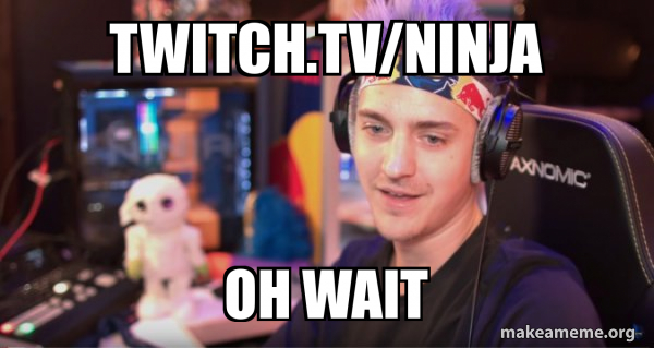 Ninja Tyler Blevins meme