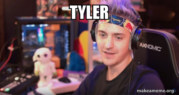 Ninja Tyler Blevins meme