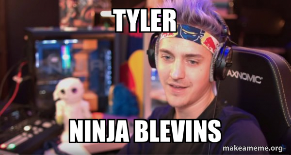 Ninja Tyler Blevins meme