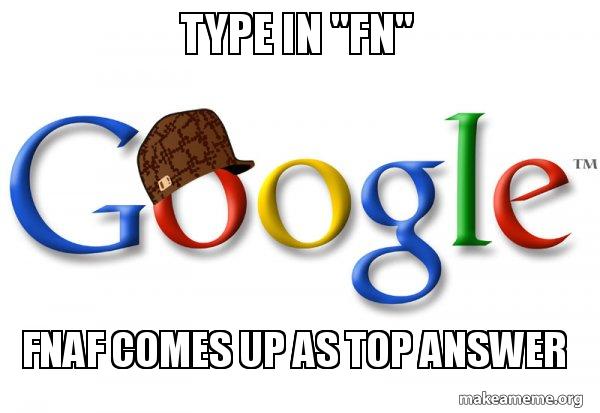 Scumbag Google meme