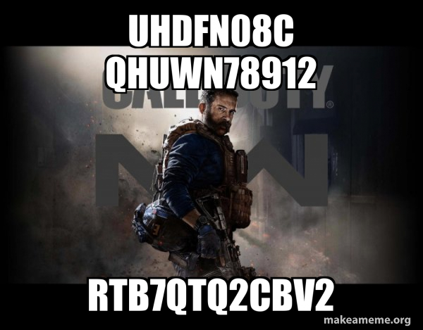 Call of Duty (COD) - Modern Warfare meme