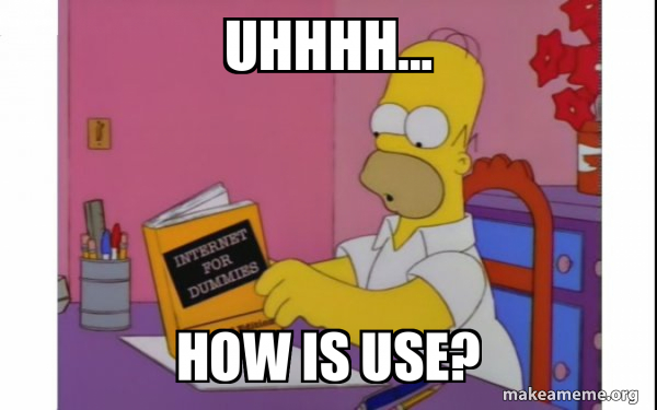 Computer Homer meme