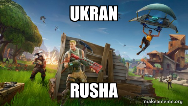 Fortnite Battle Royale game meme