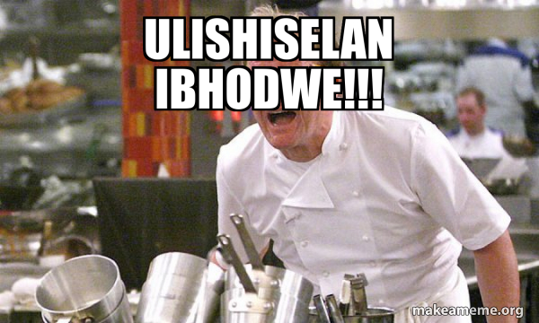 Gordon Ramsay Hell's Kitchen meme