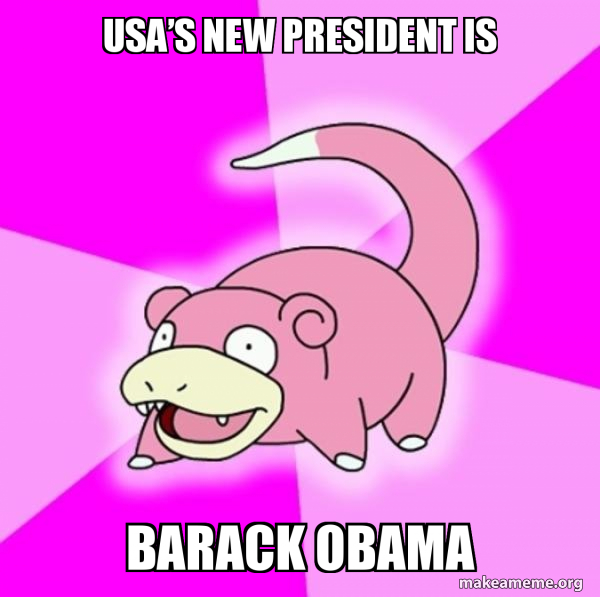 Slowpoke the Pokemon meme