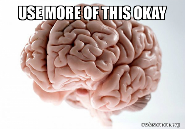 Scumbag Brain meme