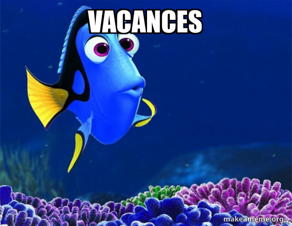 Dory from Nemo  (5 second memory) meme