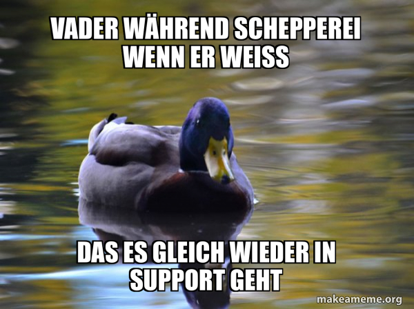 Zen Advice Mallard meme