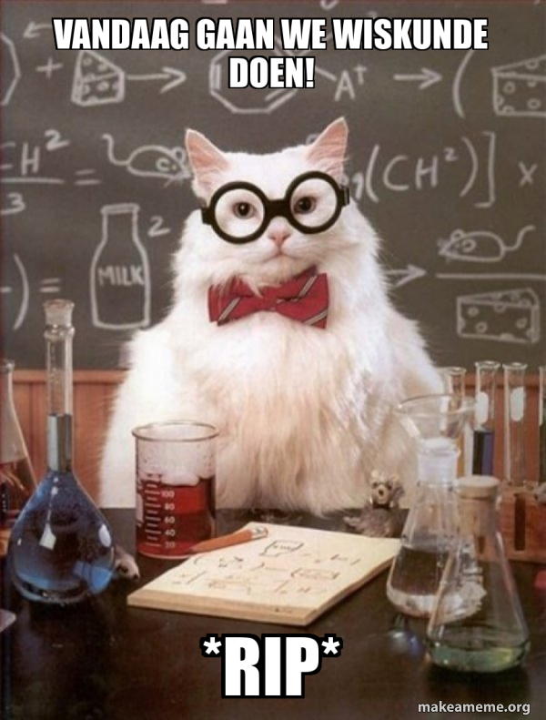 Chemistry Cat meme