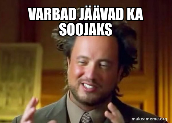 Varbad Varbad jäävad ka soojaks - Ancient Aliens - Crazy History Channel Guy ...