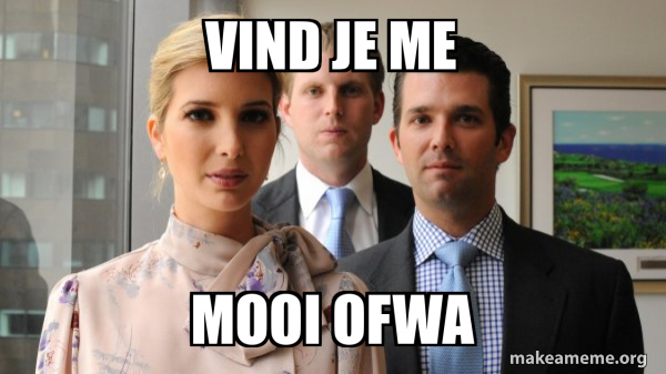 The Trump Kids Eric, Donald Jr and Ivanka meme