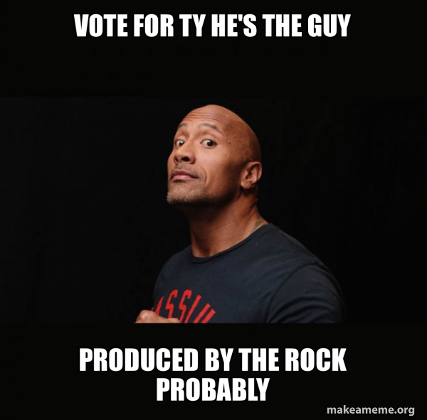 Dwayne Johnson (The Rock) meme