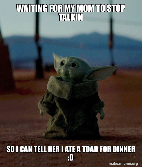 Baby Yoda meme