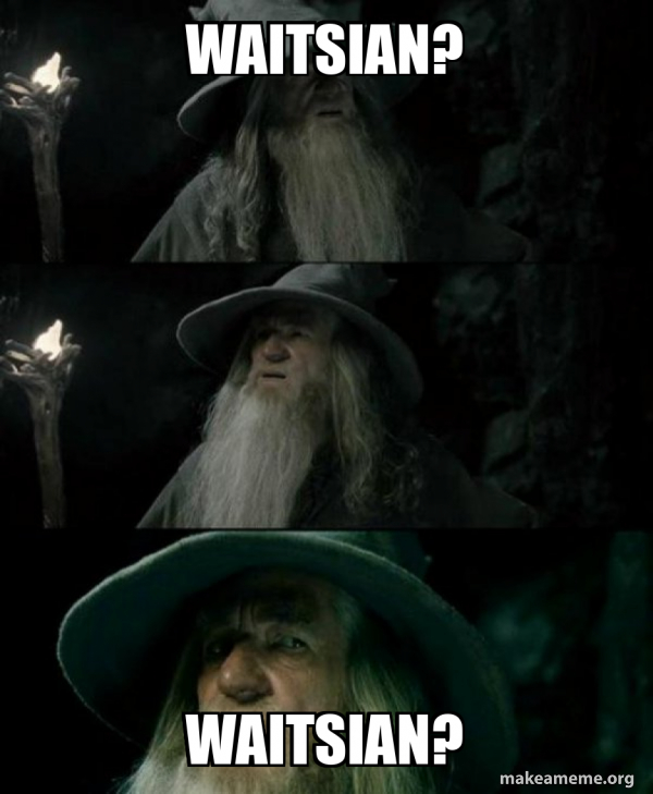 Confused Gandalf meme