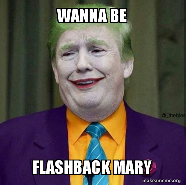 Donald Trump - The Joker meme