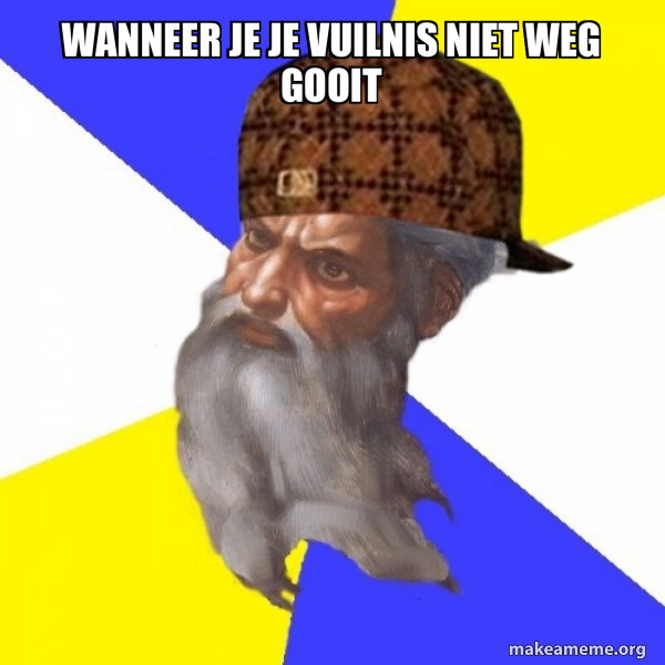 Scumbag Advice God meme