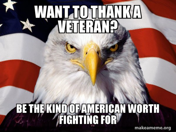 American Pride Eagle meme