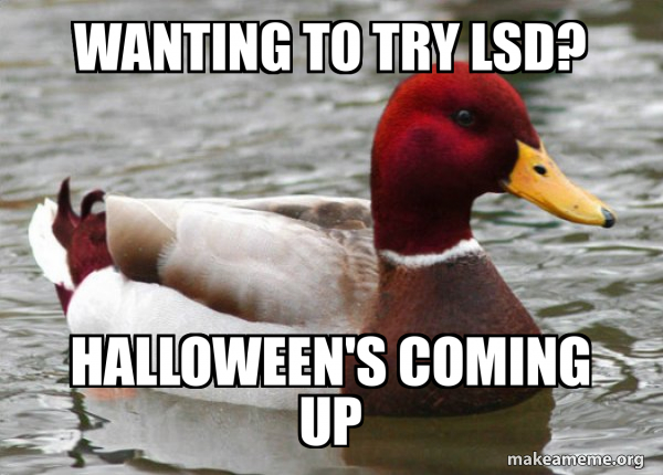 Malicious Advice Mallard meme