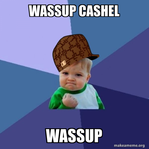 Scumbag Success Kid meme